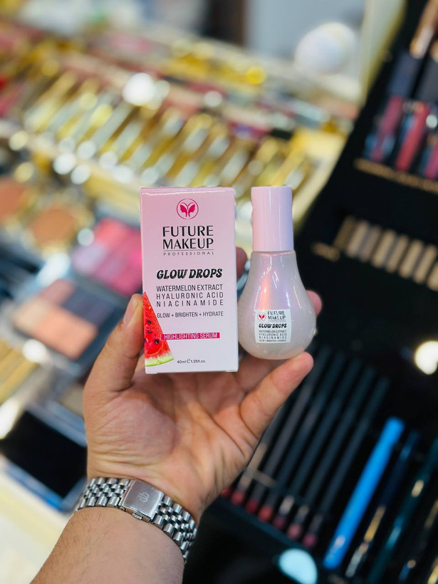 سرم آبرسان هندوانه فیوچر میکاپ Future Makeup Glow Drops FU7701